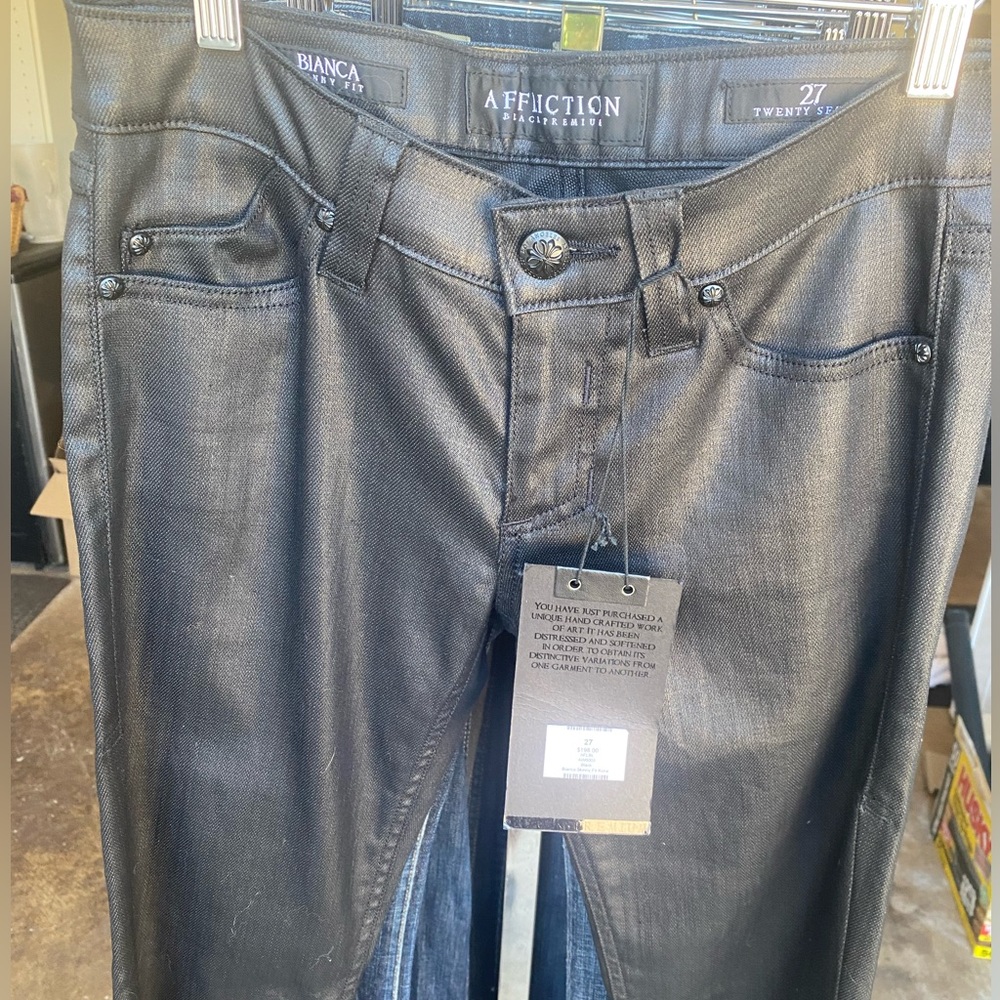 FYI: ENDING MY SALES SUNDAY 3/29 - 
Affliction Black Label ~Bianca Skinny Sz. 28